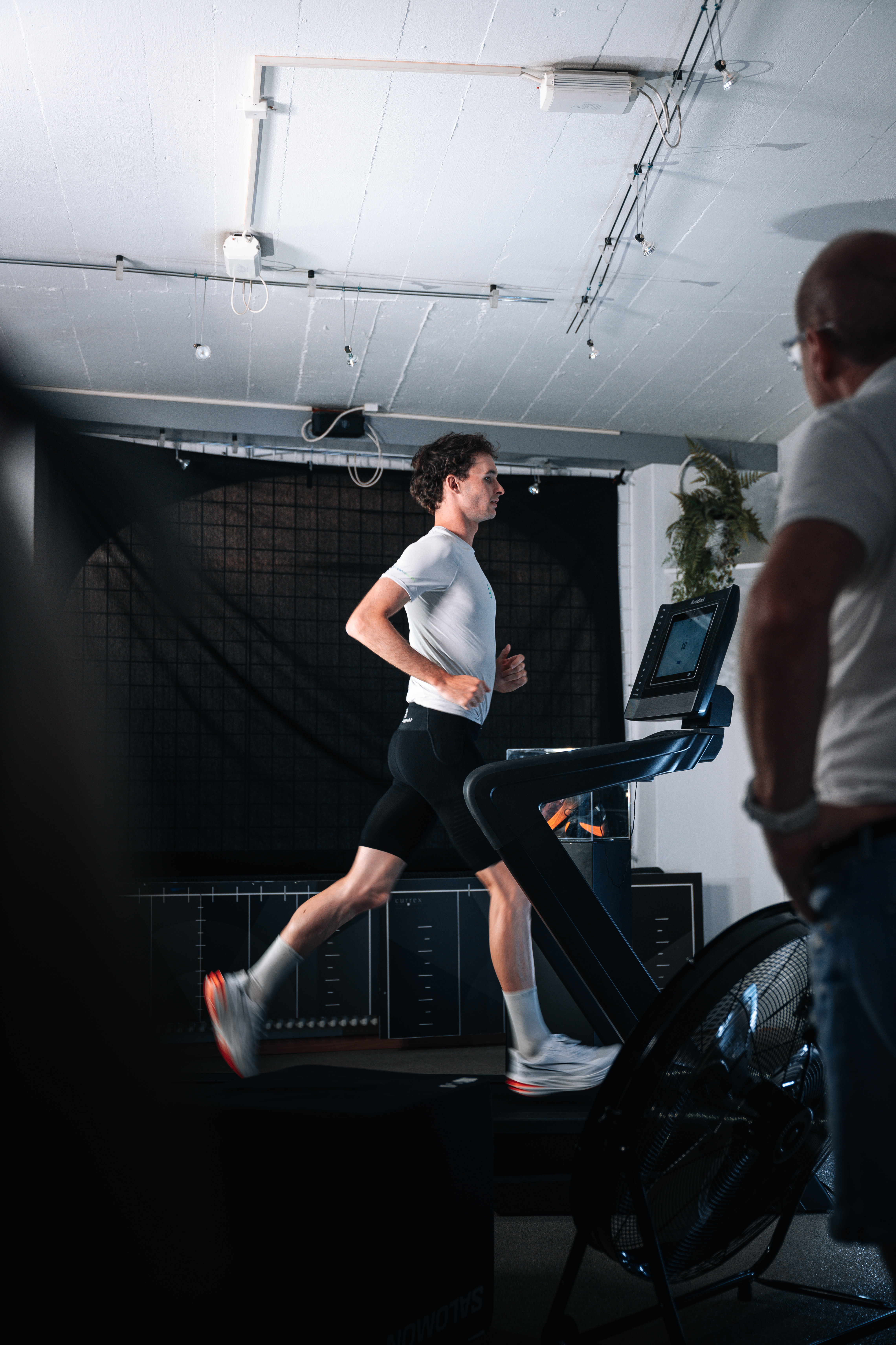 Analyse de foulée sur tapis